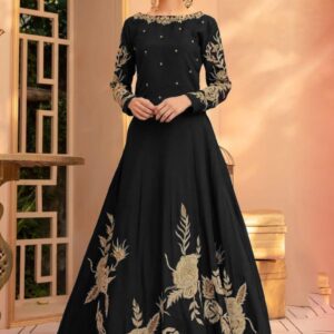 Heavy Embroidery Neck Line ,Sleeves & Bottom Maxi