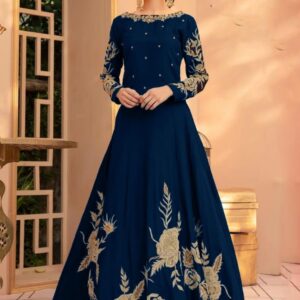 Heavy Embroidery Neck Line ,Sleeves & Bottom Maxi