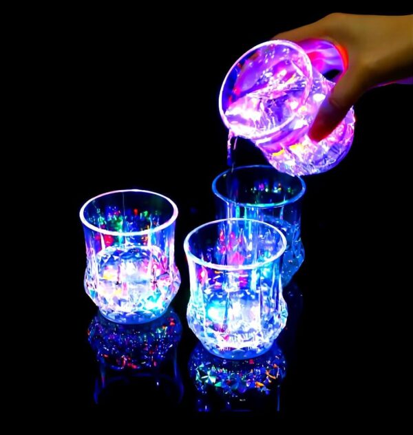 1 Pc Luminous LED Glowing Magic Glass Box Pack