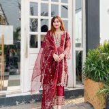 Jhal Embroidered 3-Piece