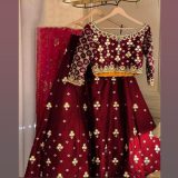 Multi-Thread Heavy Embroidered Lehenga