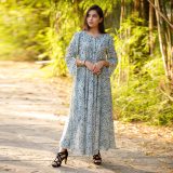 Imported Shaffon Printed Maxi Dress