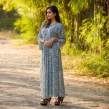 Imported Shaffon Printed Maxi Dress